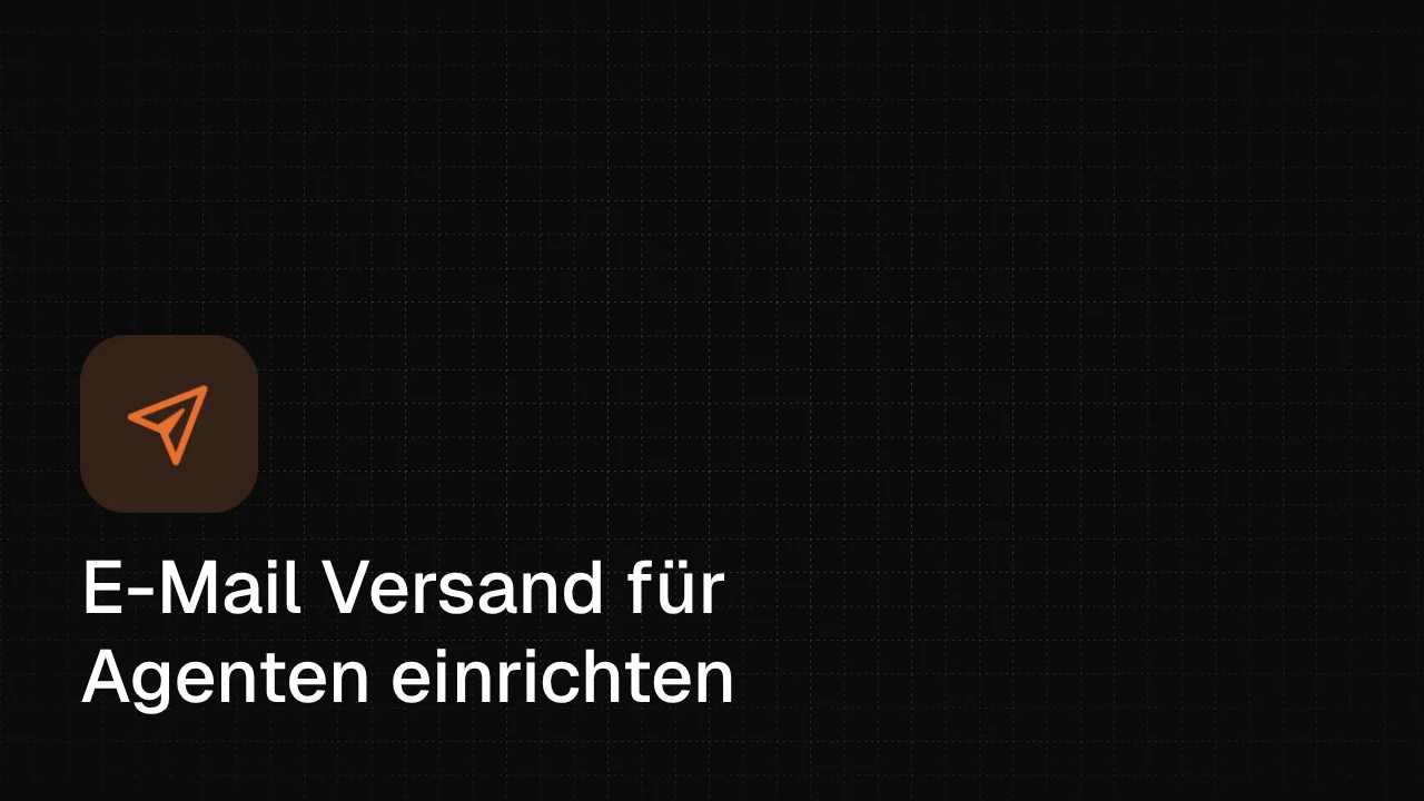 E-Mail Account verbinden