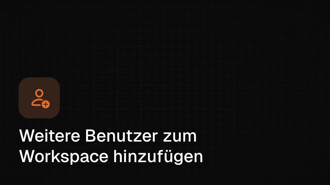 Nutzer zu deinem Account einladen