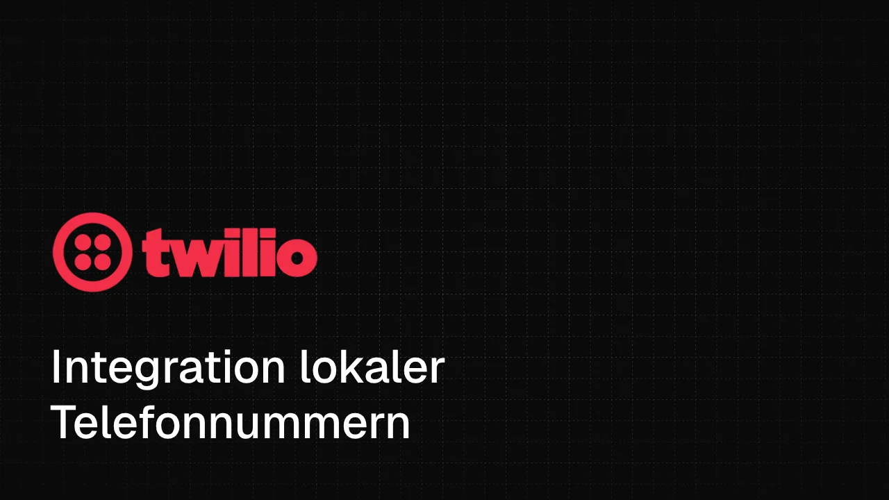 Twilio mit malma verbinden